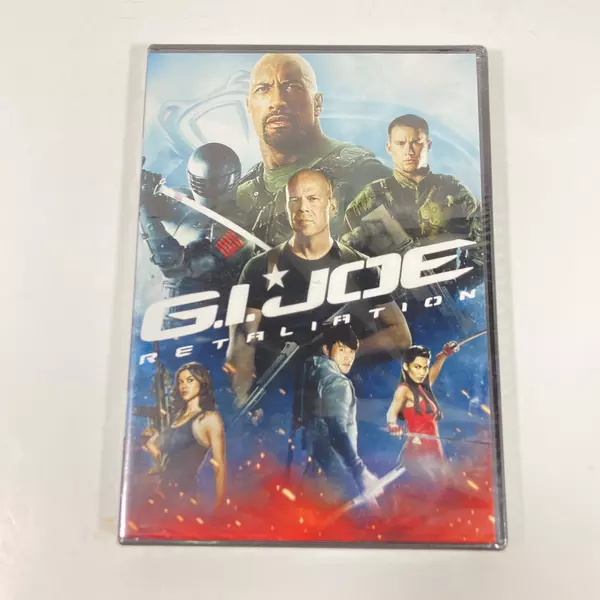 G.I. Joe Retaliation DVD 2013 Sealed Dwayne Johnson Bruce Willis Tatum