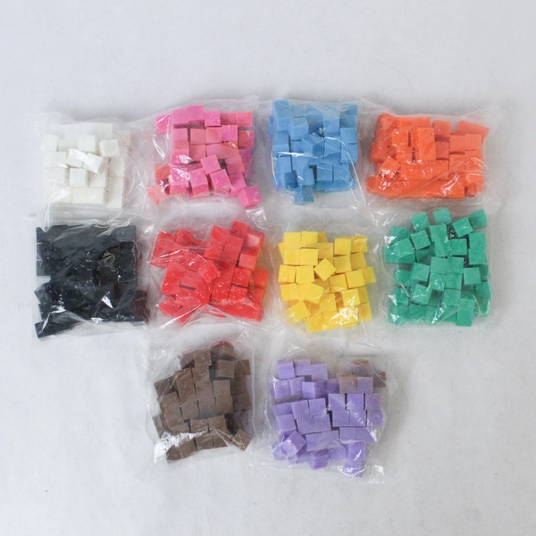Math Base Ten Manipulatives Counting Blocks Ten Sets of 50 Multi Color Plastic