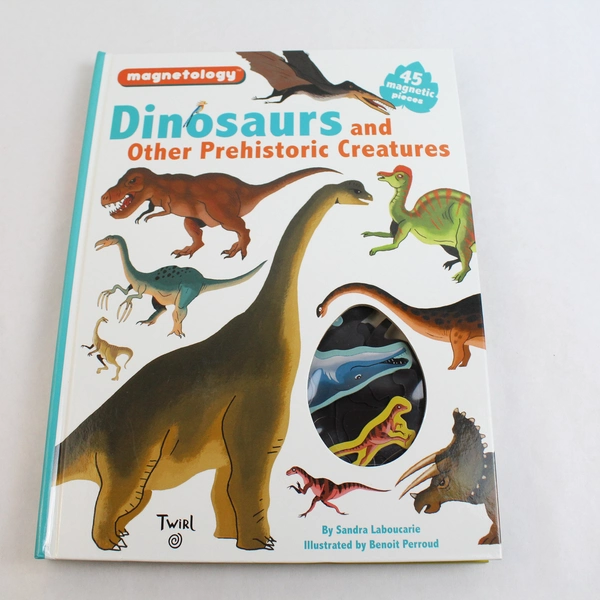 Dinosaurs and Other Prehistoric Creatures Magnets & Magnetic Pages Book 2017