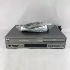 JVC SR-MV45U S-VHS ET VCR DVD Recorder Combo W/ Remote Untested 