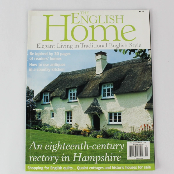 Lot of 3 The English Home Magazines June 2004 Oct 2004 April 2005 