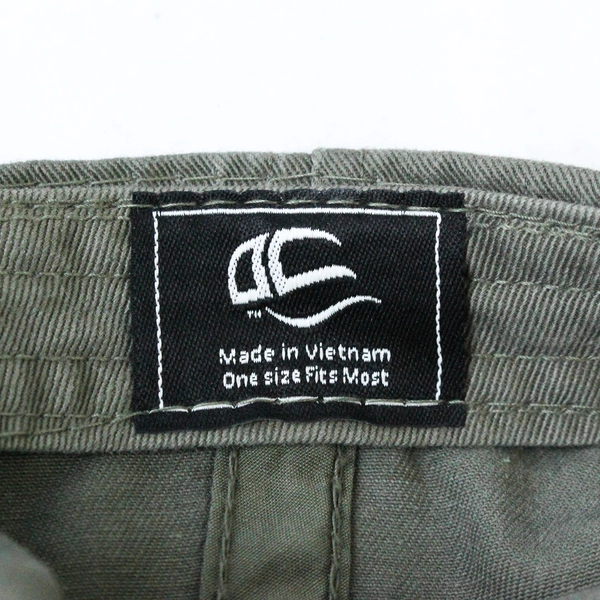 Mens Green Native Fish Society Patch Fishing Hat One Size Fits Most