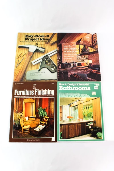 Lot of 8 Vintage Design & Remodel Magazines & Guides Varying Brands & Years