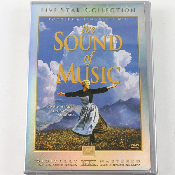 The Sound of Music DVD 2000 2 Disc Set Five Star Collection Julie Andrews