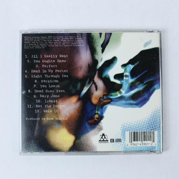 Alanis Morissette Jagged Little Pill CD 1995 Maverick Alternative Rock AS-IS