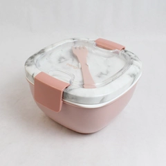 Bentgo All-in-One Salad Container Large Bowl 4 Compartment Tray Dressing Cont.