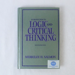 Introduction to Logic and Critical Thinking Marrilee H Salmon 1989 Hardcover