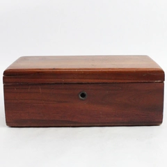 Vintage Lane 9" Cedar Wooden Trinket Jewelry Keepsake Box No Key