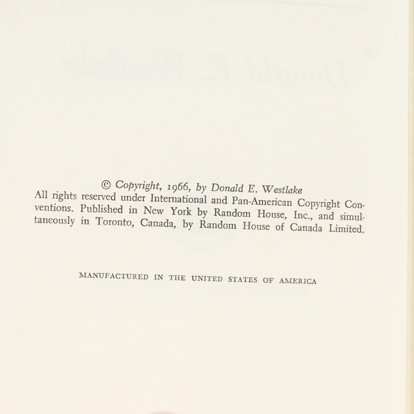 The Busy Body by Donald Westlake 1966 Hardcover | Good Condition