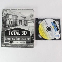 Total 3D Home and Landscape Design Suite Software 2004 Book & CD-Rom Version