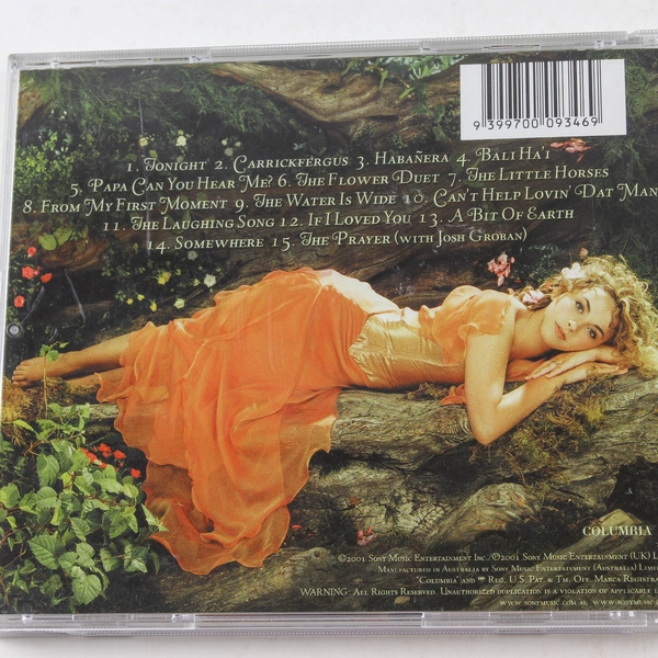 Charlotte Church Enchantment CD 2001 Sony Music Pre-Owned As Is