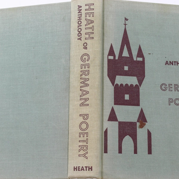Heath Anthology of German Poetry by August Closs 1963 Good Condition