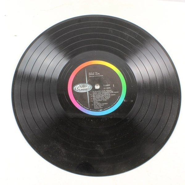 Music Of The Swiss Alps LP Vinyl Record Capitol T10009