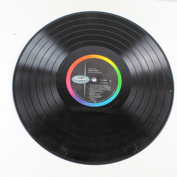 Music Of The Swiss Alps LP Vinyl Record Capitol T10009