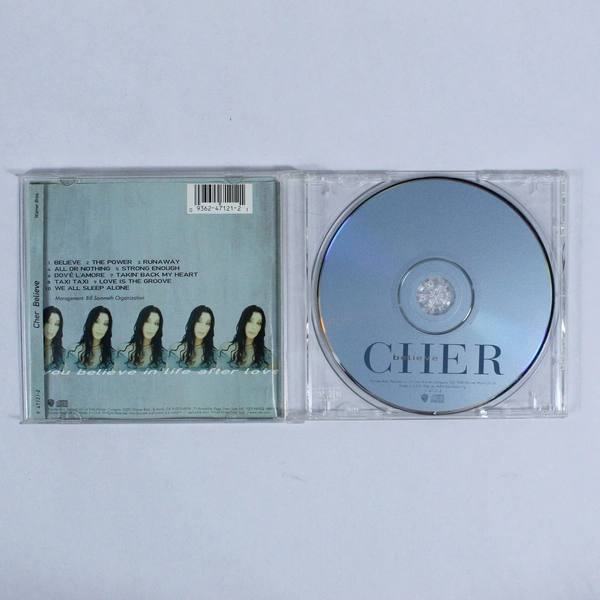 Cher Believe CD Album 1998 Warner Bros Electronic Pop Pre-Owned