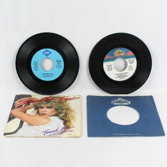 Lot of 2 Vintage 1980s Records Music Joan Jett Samantha Fox 7"
