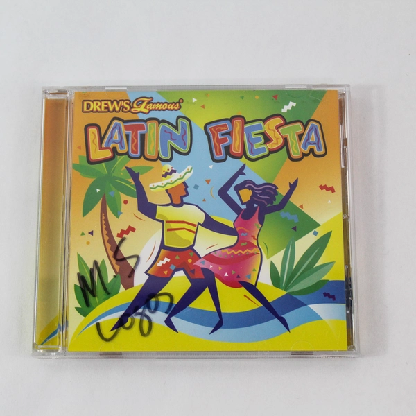 Drew's Famous Latin Fiesta 2005 Audio CD Pre-Owned As-Is Signed