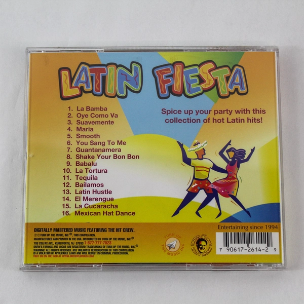Drew's Famous Latin Fiesta 2005 Audio CD Pre-Owned As-Is Signed
