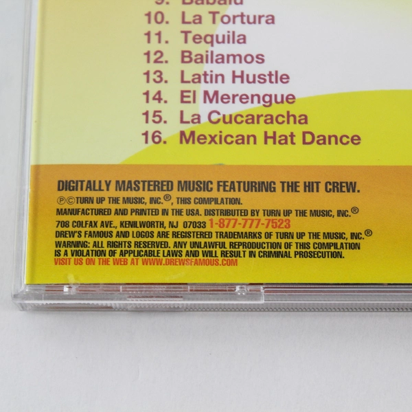 Drew's Famous Latin Fiesta 2005 Audio CD Pre-Owned As-Is Signed