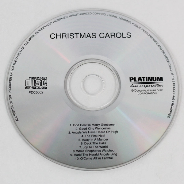 Christmas Carols Traditional Favorites Platinum Records 2000 CD