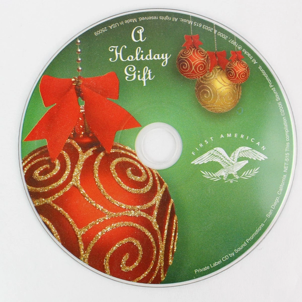 A Holiday Gift First American Christmas Music 2003 CD