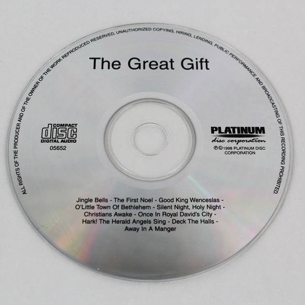 The Great Gift The Greatest Christmas Collection Vol. 7 Platinum Records 2003 CD