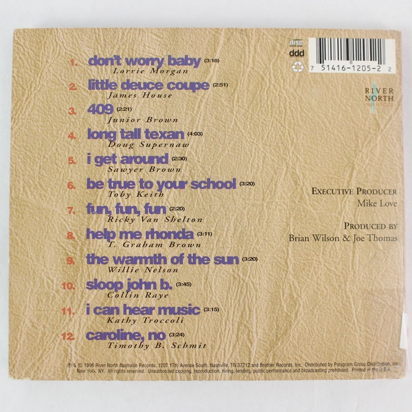 Stars and Stripes Vol.1 by The Beach Boys River North 1996 CD