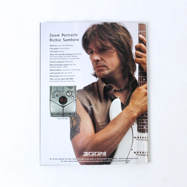 Guitar One Magazine October 2000 Creed Zakk Wylde Disturbed Summer Tours 