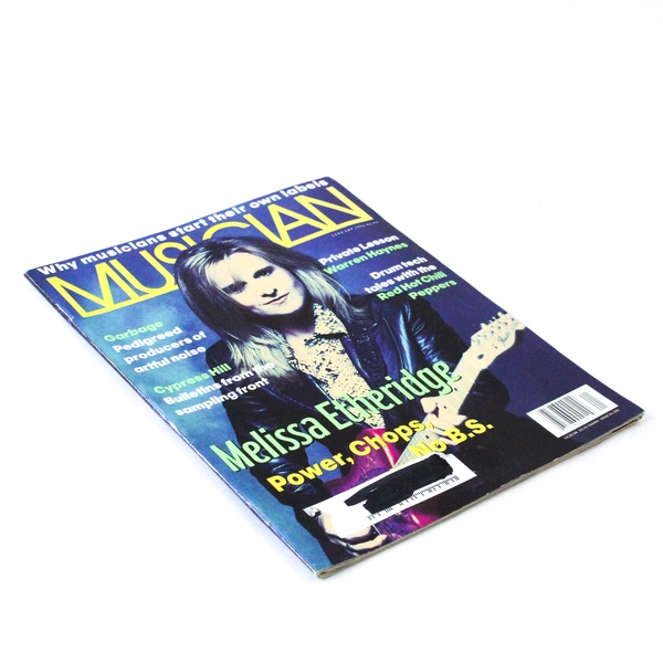 Musician Magazine January 1996 Melissa Etheridge Power Cypress Hill