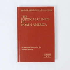 Vintage The Surgical Clinics of North America October 1991 Volume 71 Number 5