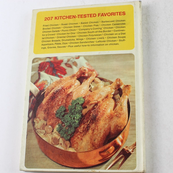 Family Circle Great Chicken Recipes Cookbook 1968 Hardcover Good Condition