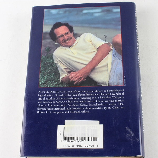 The Advocate's Devil Alan M. Dershowitz 1994 Hardcover