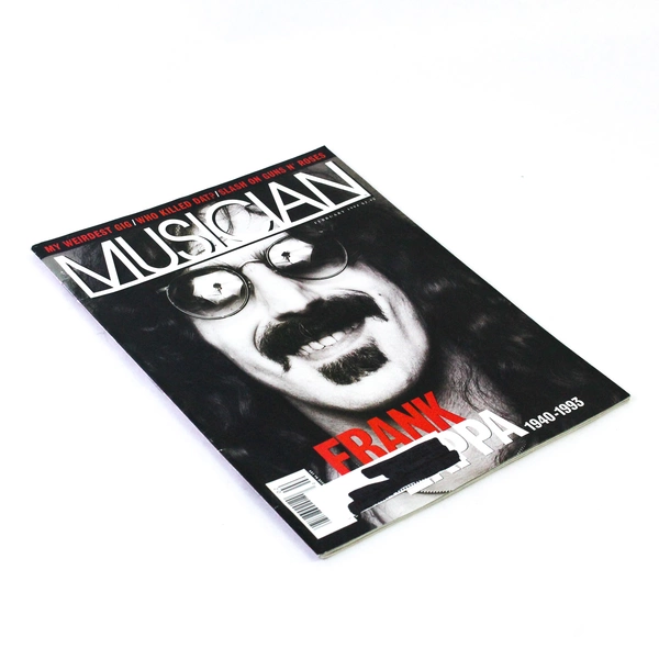 Musician Magazine Febuary 1994 Frank Zappa Slash Guns N' Roses
