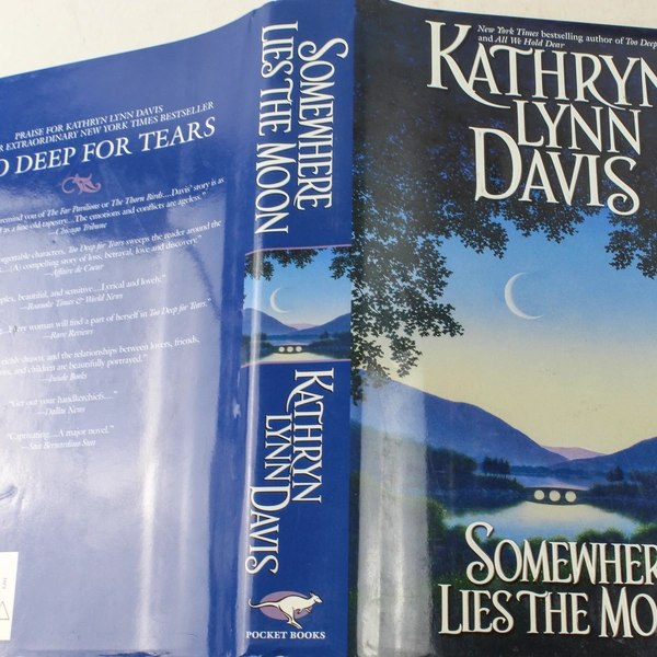 Somewhere Lies the Moon by Kathryn L. Davis 1999 Hardcover Good Condition