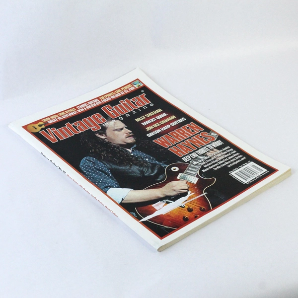 Vintage Guitar Magazine May 2002 Warren Haynes The Who Gibson Harp Guitars