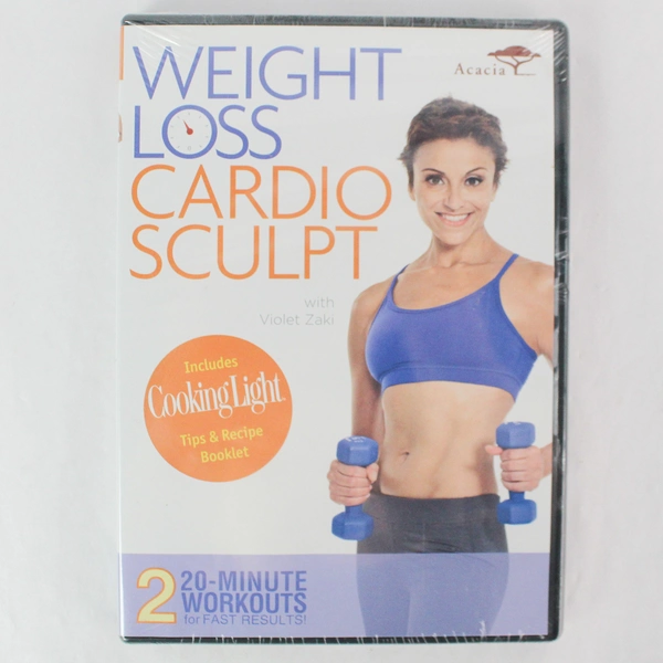 Weight Loss Cardio Sculpt with Violet Zaki 2008 DVD New Sealed