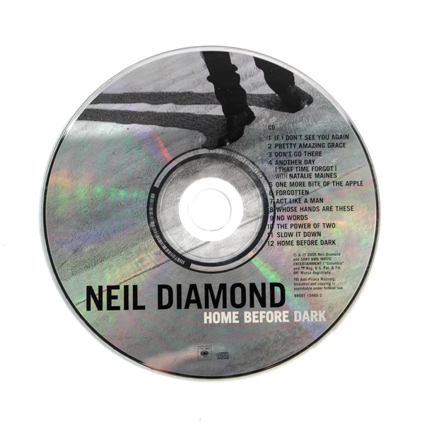 Home Before Dark Album by Neil Diamond 2008 CD Sony BMG