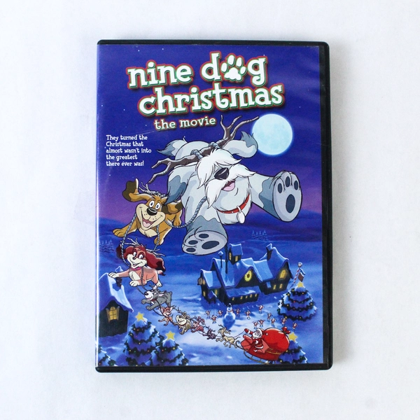 Nine Dog Christmas The Movie DVD Disk Warner Brothers 2003