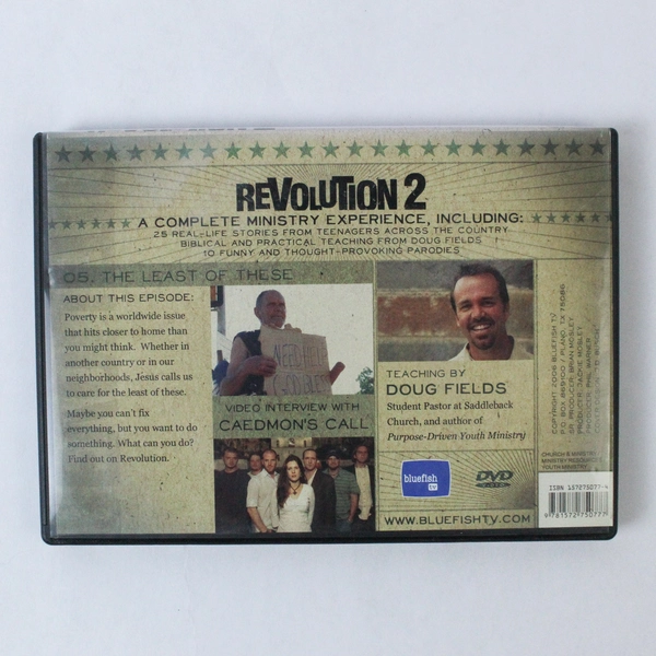 Revolution 2 Vol 5 The Least Of These DVD Bible Study Teenagers Youth Ministry