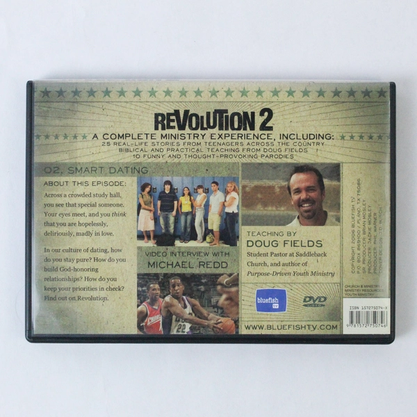 Revolution 2 Smart Dating DVD 2006 Bible Study For Teenagers Blue Fish TV