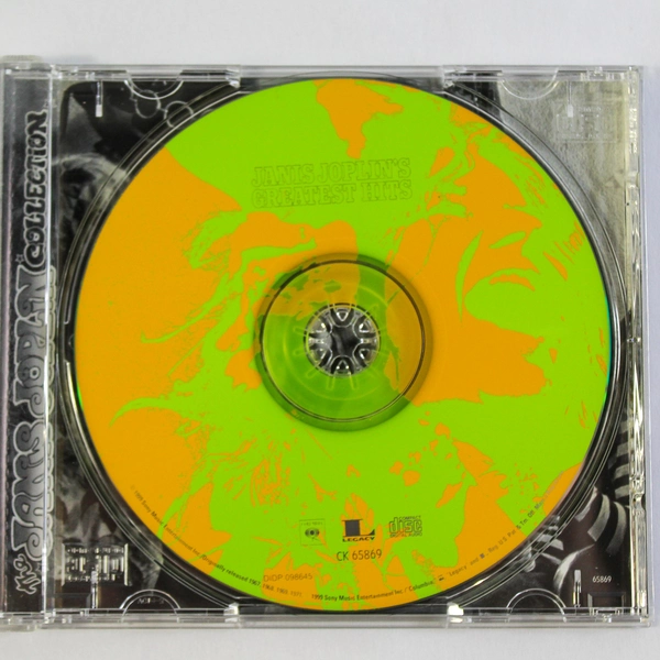 Janis Joplin's Greatest Hits CD 12 Songs and 2 Bonus Tracks Acceptable