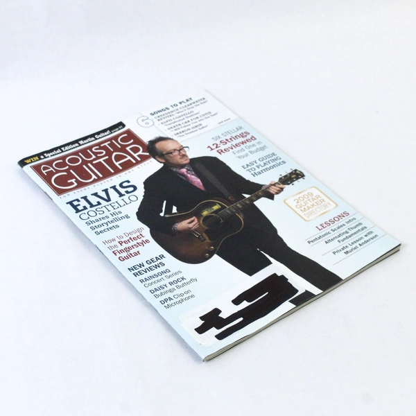 Acoustic Guitar Magazine August 2009 Elvis Costello Fingerstyle Murial Anderson
