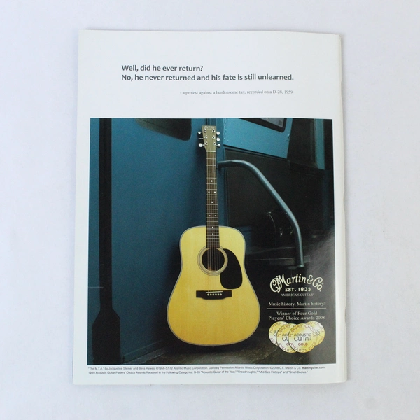 Acoustic Guitar Magazine Dave Matthews Guitar Makeover 2009 December