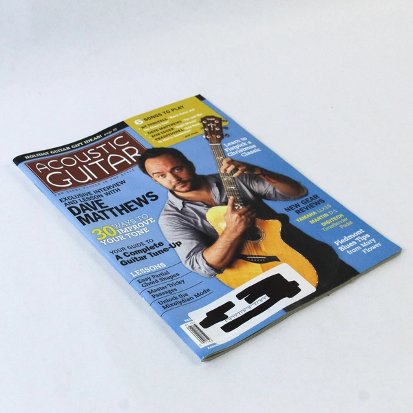 Acoustic Guitar Magazine Dave Matthews Guitar Makeover 2009 December