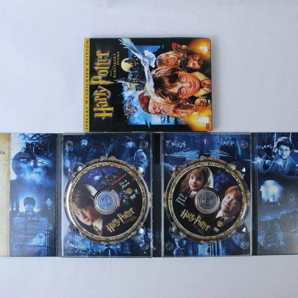 Harry Potter And The Sorcerer's Stone DVD 2 Disc Set Widescreen 2001 Warner