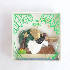 Joseph K Company Hand Painted Hawaii Angel Ornament Pre-Owned 2.5" Tall