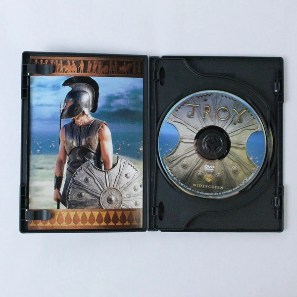 Troy 2 Disc DVD Widescreen Edition Brad Pitt 2004 Warner Bros Action Drama