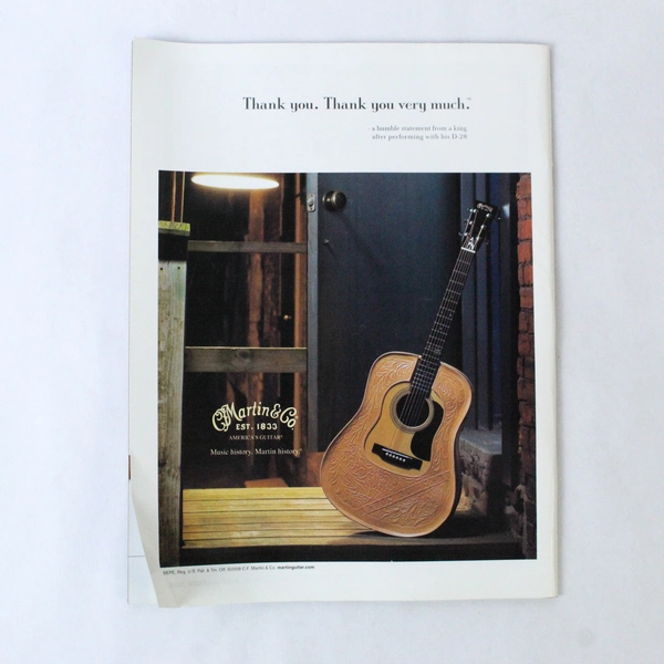 Acoustic Guitar Magazine February 2009 Jack Johnson Dropped -D Tuning