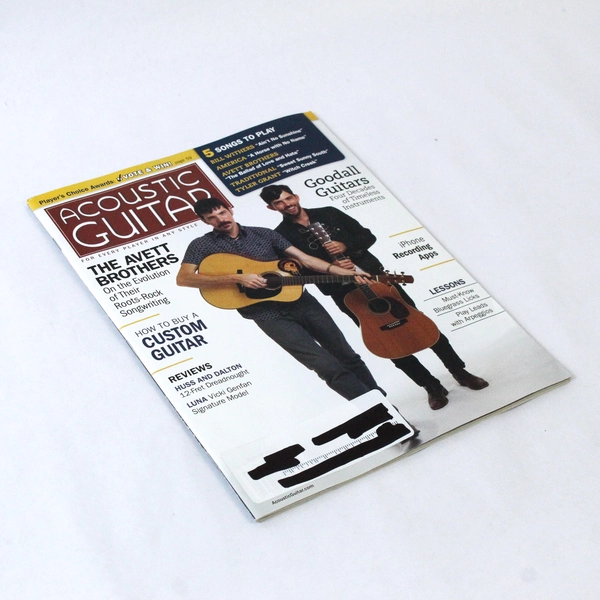 Acoustic Guitar Magazine March 2011 The Avett Brothers Vicki Genfan