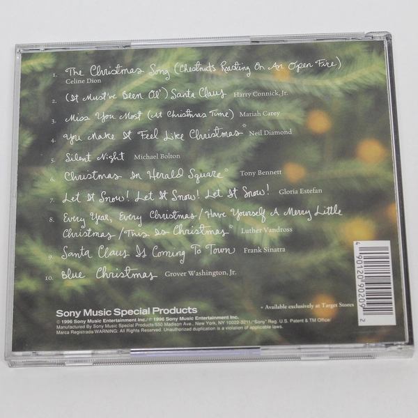 Christmas With The Stars CD 1996 Mariah Carey Neil Diamond Tony Bennett